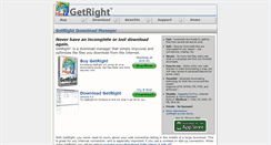 Desktop Screenshot of getright.com